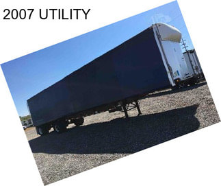 2007 UTILITY