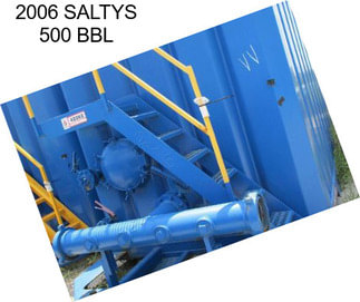 2006 SALTYS 500 BBL