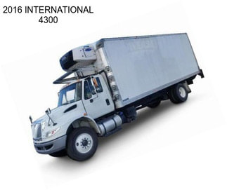 2016 INTERNATIONAL 4300