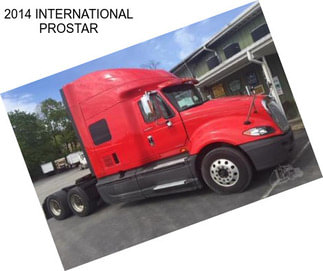 2014 INTERNATIONAL PROSTAR