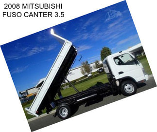 2008 MITSUBISHI FUSO CANTER 3.5