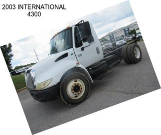 2003 INTERNATIONAL 4300