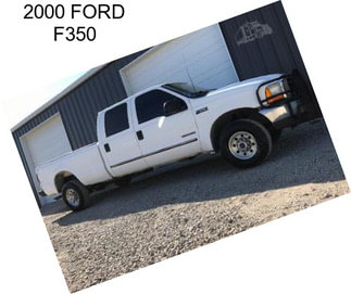 2000 FORD F350