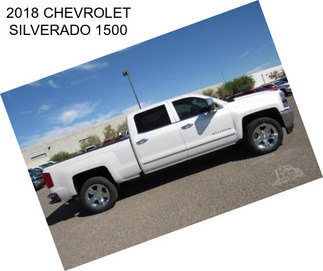 2018 CHEVROLET SILVERADO 1500