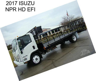 2017 ISUZU NPR HD EFI