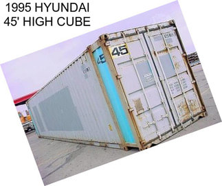 1995 HYUNDAI 45\' HIGH CUBE