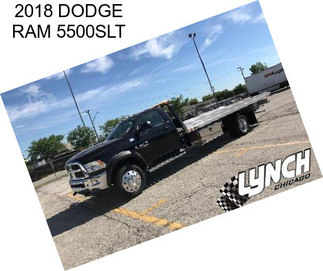 2018 DODGE RAM 5500SLT