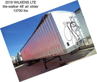 2019 WILKENS LTE lite-walker 48\' air slider 13700 lbs