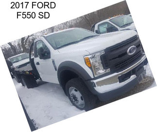 2017 FORD F550 SD