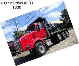 2007 KENWORTH T800