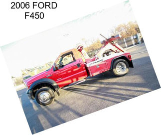 2006 FORD F450