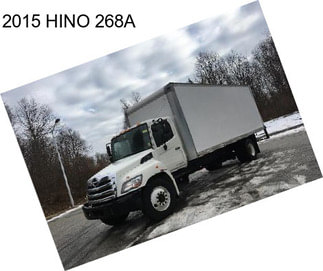 2015 HINO 268A