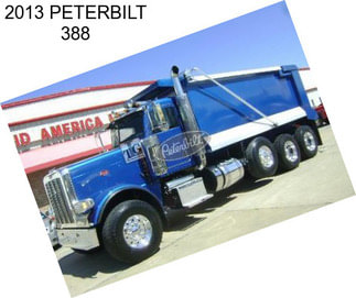 2013 PETERBILT 388