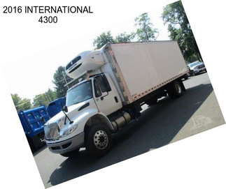 2016 INTERNATIONAL 4300