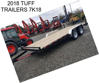 2018 TUFF TRAILERS 7K18