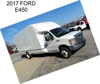 2017 FORD E450