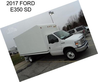 2017 FORD E350 SD