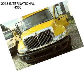 2013 INTERNATIONAL 4300