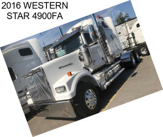 2016 WESTERN STAR 4900FA