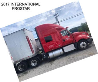 2017 INTERNATIONAL PROSTAR