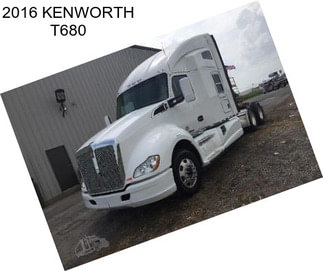 2016 KENWORTH T680