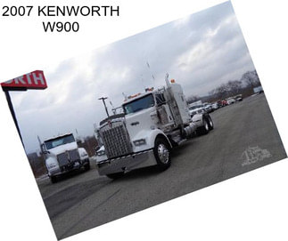 2007 KENWORTH W900