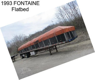 1993 FONTAINE Flatbed