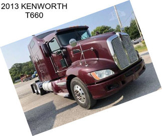 2013 KENWORTH T660