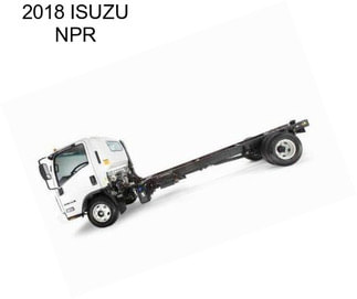 2018 ISUZU NPR