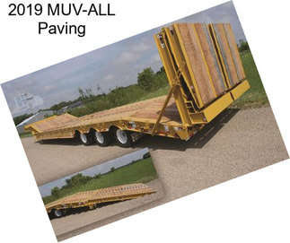 2019 MUV-ALL Paving