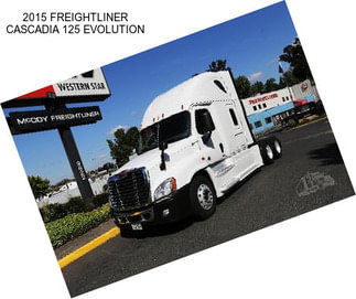 2015 FREIGHTLINER CASCADIA 125 EVOLUTION