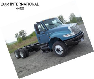 2008 INTERNATIONAL 4400