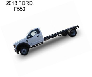 2018 FORD F550