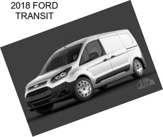 2018 FORD TRANSIT