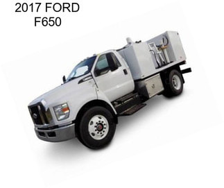 2017 FORD F650