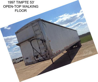 1997 TIMPTE 53\' OPEN-TOP WALKING FLOOR