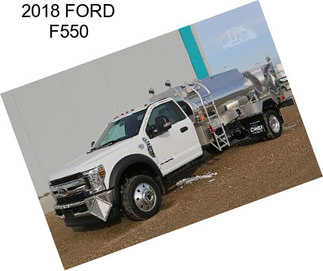 2018 FORD F550