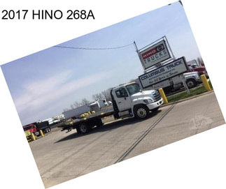 2017 HINO 268A