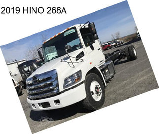 2019 HINO 268A