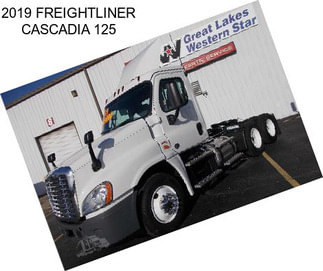 2019 FREIGHTLINER CASCADIA 125