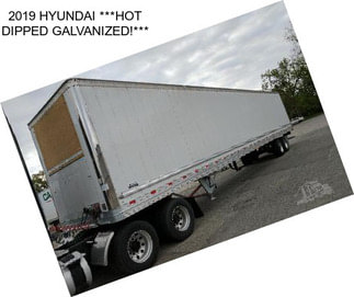 2019 HYUNDAI ***HOT DIPPED GALVANIZED!***