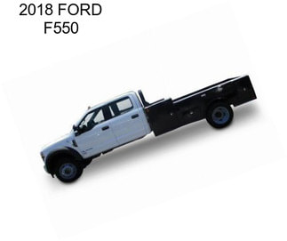 2018 FORD F550