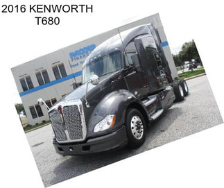 2016 KENWORTH T680