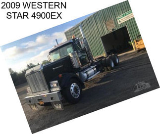 2009 WESTERN STAR 4900EX