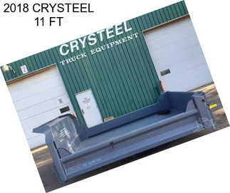 2018 CRYSTEEL 11 FT