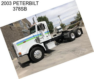 2003 PETERBILT 378SB