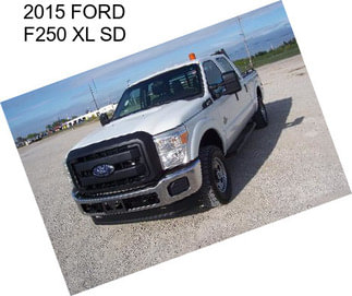 2015 FORD F250 XL SD