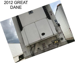 2012 GREAT DANE