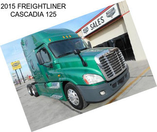 2015 FREIGHTLINER CASCADIA 125