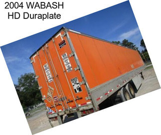 2004 WABASH HD Duraplate